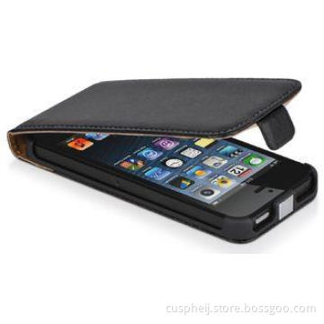 Genuine Leather Mobile Phone Case , Magnet Cell Phone Case